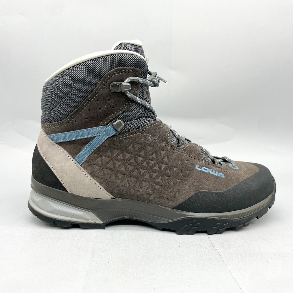 Lowa Sassa Mid Hiking Boots Womens 6.5 Brown Leather Trail Outdoor Trekking Shoe